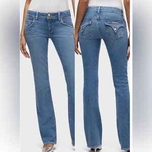 Hudson Beth Flap Pocket Baby Bootcut Jeans